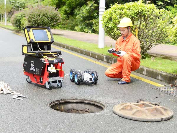 郭河镇管道机器人检测